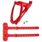 Gaiolas para garrafas de bicicleta ZONKIE Plastic Bike Holder vermelho