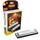 Gaita de Boca em Ré D Harmônica Hot Metal Hohner Tocar Rock