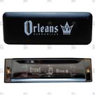 Gaita De Boca Harmônica Orleans Stone Series Diatônica Afinação A(Lá) - Orleans