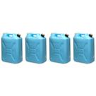 Galão de Água Portátil Scepter Grau Alimentício 20L/5 Galões Azul