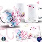Galáxia de Amor Caneca Personalizada do Stitch