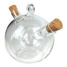 Galheteiro 2 Em 1 Porta Azeite E Vinagre De Vidro 60ml 290ml