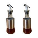 Galheteiro 200ml com Bico Dosador para Azeite Óleo 2 Unid.