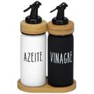 Galheteiro Azeite Vinagre Design Moderno Cozinha Gourmet