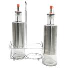 Galheteiro de vidro com suporte 300 ml