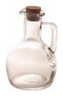 Galheteiro Garrafa Frasco De Vidro Porta Tempero Líquido Vinagre Azeite Suco Água Leite 180ml - Lyor