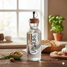 Galheteiro Vidro e Cortiça (500 ml) Vinagre