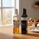 Galheteiro Vidro Recipiente Azeite Vinagre Óleo Tempero Salada Bico Dosador Conserva Cozinha Galheteiro Vidro Recipiente Azeite Vinagre Óleo Tempero Salada Bico Dosador Conserva Cozinha