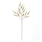 Galho Astilbe Com Flocked Caramelo 90cm Galho Astilbe Com Flocked Caramelo 90cm