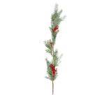Galho Barry Folhas e Frutas Longo 120cm C/1Unid 1045057