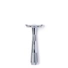 Galho de barbear Razor Leaf, cromado, todo em metal, ecológico