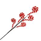 Galho decorativo pink candy cane