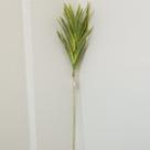 Galho dracena reflexa real toque x23 verde amarelo 82cm