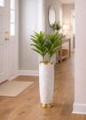 Galho Dracena Reflexa Real Toque X23 Verde/Amarelo 82cm