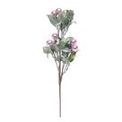Galho Folhas & Frutas - Galhos Grandes - Rosa & Verde - 1 UN - Cromus -