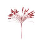 Galho Frutas Glitter - Vermelho - 54cm - 1 unidade - Cromus - Rizzo