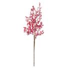 Galho frutas neve enfeite natalino árvore natal pick vermelho 1100336