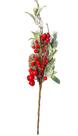 Galho Natalino Berry Vm com pinhas e Folhas 66cm