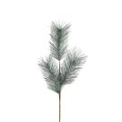 Galho Natalino Verde Nevado Folhagem Árvore de Natal 65CM Galho Natalino Verde Nevado Folhagem Árvore de Natal 65CM