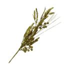 Galho Pinheiro Dourado Glitter Decoração Natal Enfeite para Árvore Natalina 85cm