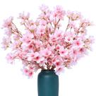 Galhos artificiais de flor de cerejeira SITUMEIZI com 16 flores x6