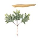 Galhos Artificiais Dourados 6 Peças Para Casamento, Árvore De Natal, Guirlandas, Decoração De Casa,
