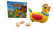 Galinha De Brinquedo que Bota Ovo Com Luz E Som Brinquedo Infantil Galinha De Brinquedo que Bota Ovo Com Luz E Som Brinquedo Infantil