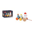 Galinha e pintinhos de puxar e passear com sininho Galinha e pintinhos de puxar e passear com sininho