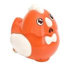 Galinha poedeira elétrica de brinquedo com luz, música e roda universal Galinha poedeira elétrica de brinquedo com luz, música e roda universal