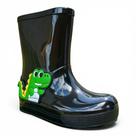 Galocha Flat Bota de Chuva Infantil Menino Luelua Jacaré 1