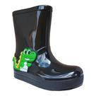 Galocha Flat Bota de Chuva Infantil Menino Luelua Jacaré 1