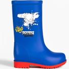 Galocha Grendene Sonic Agile Infantil Azul Vermelho