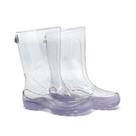 Galocha Infantil KidSplash Unissex Lisa Transparente Incolor