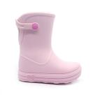 Galocha Infantil Menina Plugt Acqua Color Block Rosa Bale, Impermeável, Leve e Super Estilosa Loja Plugt