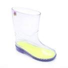 Galocha Infantil Splash Transparente Troca Palmilha - Plugt