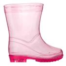 Galocha Infantil Transparente Rosa Feminina Pimpolho