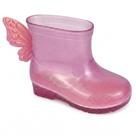 Galocha Luelua Glitter Asa De Borboleta Impermeável Galocha Luelua Glitter Asa De Borboleta Impermeável