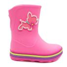 Galocha Plugt Infantil Menina Cachorrinha Rosa Chiclete