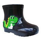 Galochinha Bota de Chuva Infantil Menino Luelua Jacaré