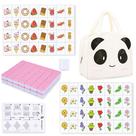 Game Blocks drizzle 65 Tiles Seaside Escape com bolsa Panda