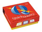Game Chronicle Books Quicktionary Jogo de palavras ultrarrápido