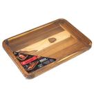 Gamela em Madeira Teca 47,5x31,5cm