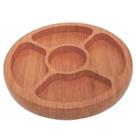 Gamela Redonda Bamboo com 5 Divisórias Mor
