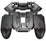 Gamepad ak77 com 4 gatilhos e cooler para celular