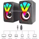 Gamer Caixinha Usb Com Luzes Caixa De Som Pc Gamer Caixinha Usb Com Luzes Caixa De Som Pc