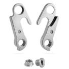 Gancheira Gantech GE182 para Kinesis/Schwinn/Jamis/GT prata