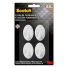 Gancho 3m Scotch Pequeno 4 Unidades Branco Gancho 3m Scotch Pequeno 4 Unidades Branco