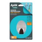 Gancho Adesivo Parede Oval Ganchinho Suporta Até 800g OR30653 Ordene