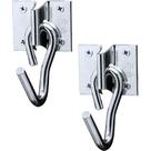 Gancho Armador De Rede Aço Carbono com 2pçs - 92379 - SILVANA