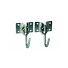 Gancho / Armador Rede Parafusar Inox Haste 8mm Par - Mister